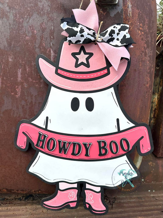 Howdy Boo 3d 22"