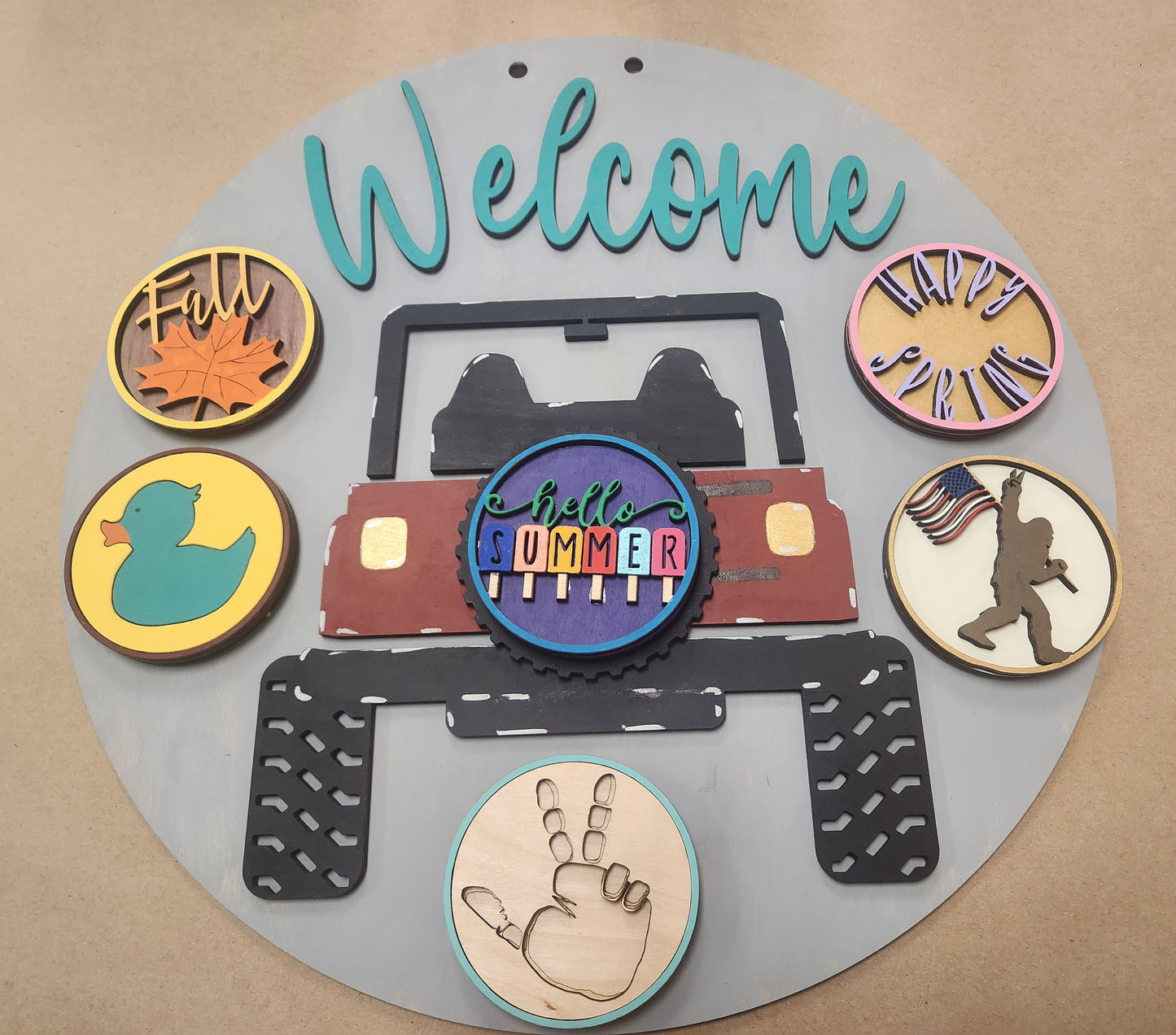 Jeep Interchangable