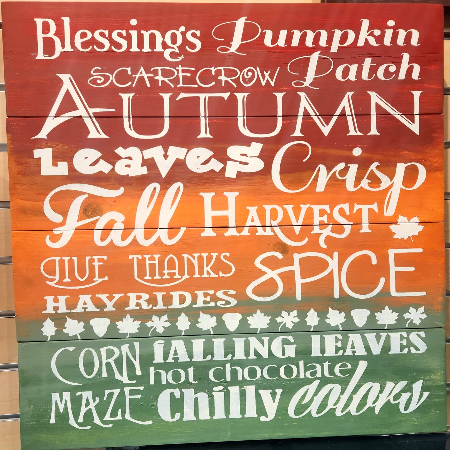 Autumn Blessings Subway