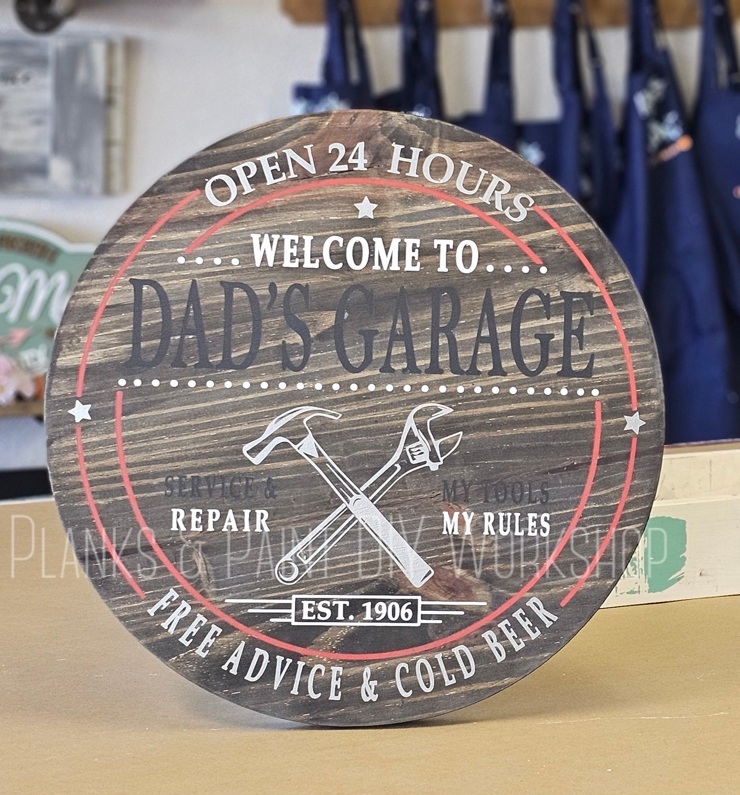 Dad's Garage Round