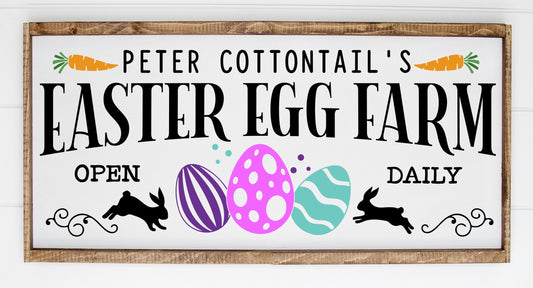 Peter Cottontail's Easter Egg Farm