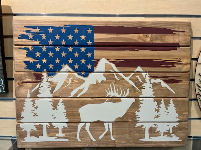 Patriotic Elk