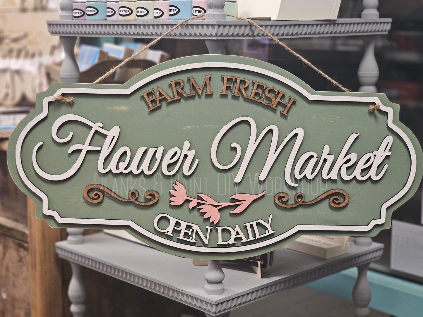 Farm Fesh Flower Market Open Daily