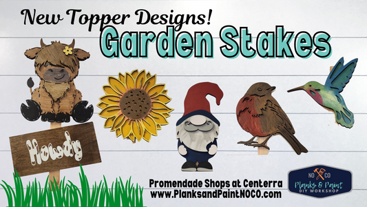 Create Your Own Garden Stake! 7/20/24 @12pm