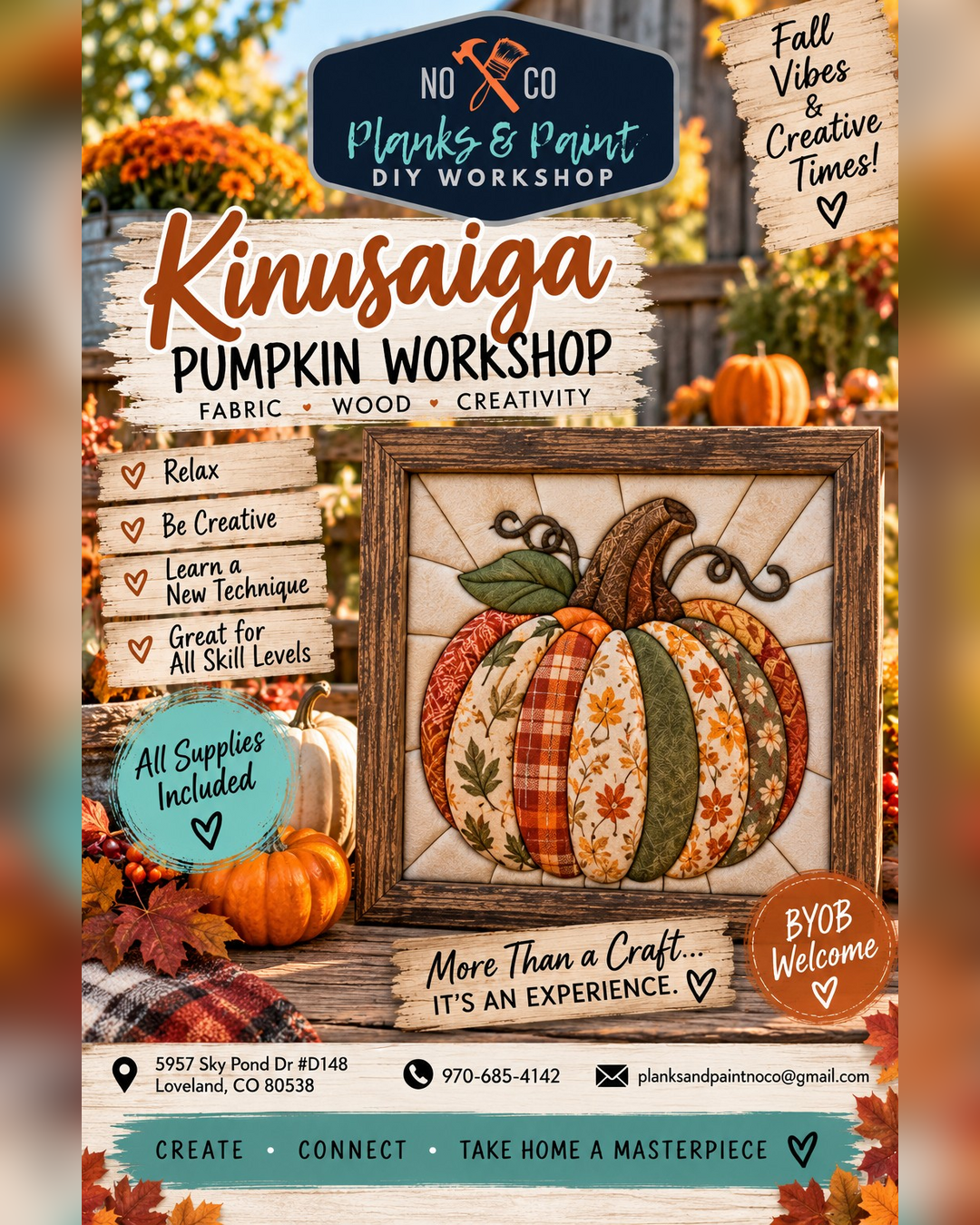 Kinusaiga Pumpkin Workshop