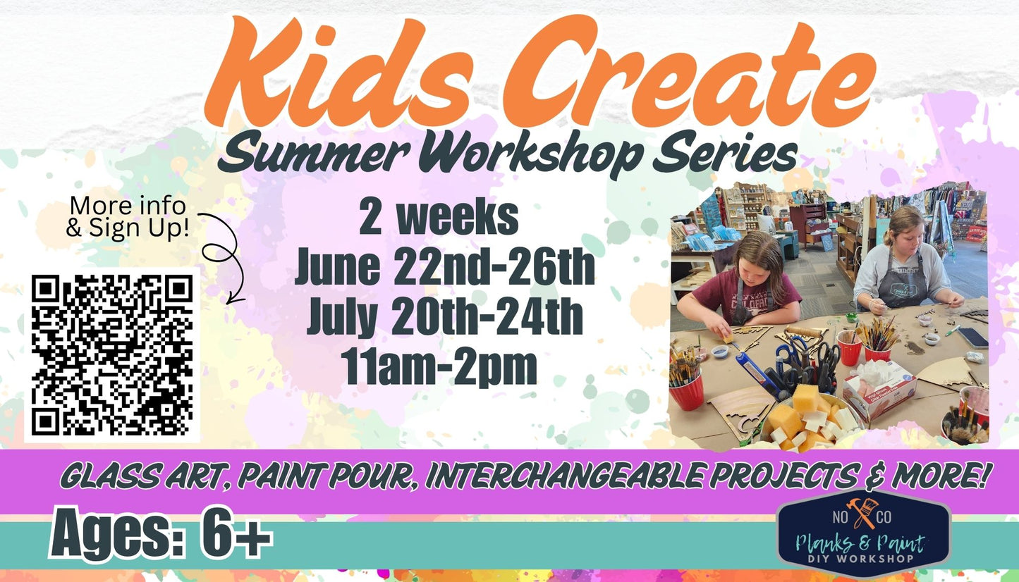 Kid's Create Summer Craft Camp 2026 - NOCO (Loveland)