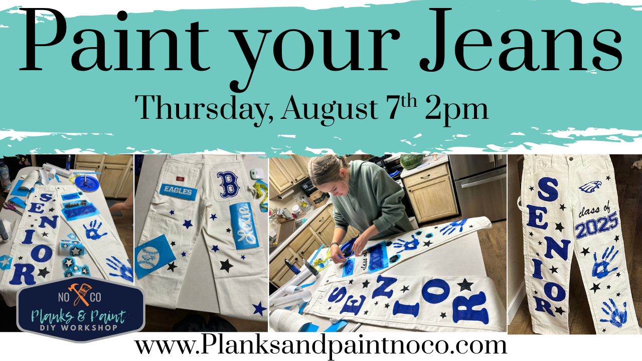 Paint Your Jeans - Class of 2026