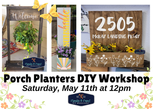 Porch Planters DIY Workshop 5.11.24 @ 12PM