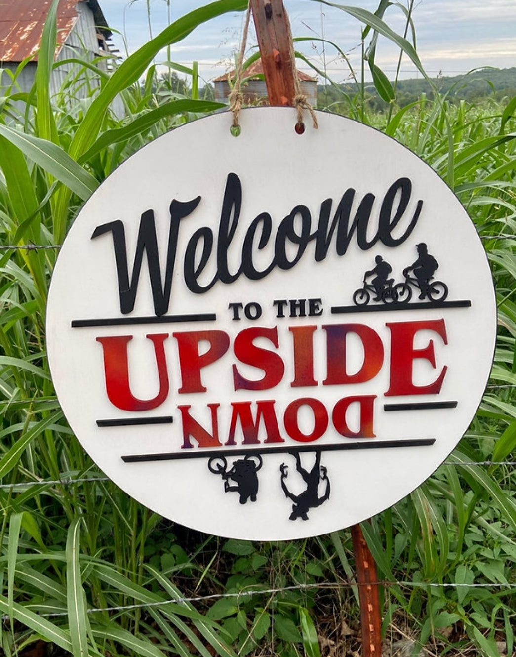 Welcome to the upside down 3D Door Hanger