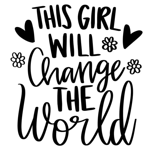 This Girl will change the Worls