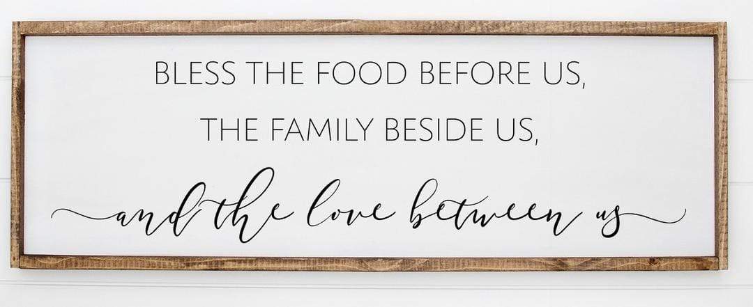 Bless The Food Before Us (Horizontal) - NOCO