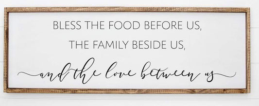 Bless The Food Before Us (Horizontal) - NOCO