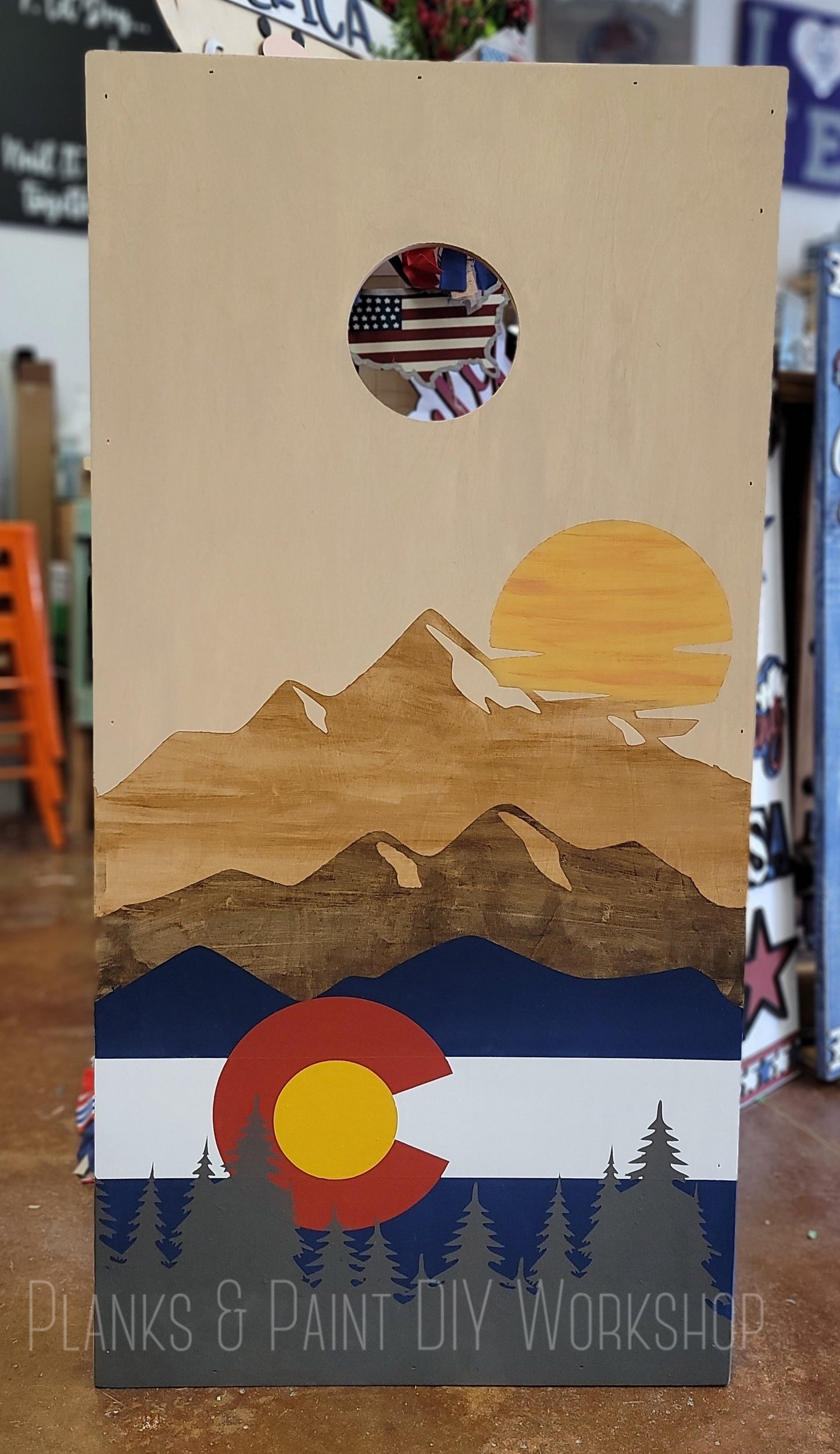 Create Your Own Cornhole Set July 28th @ 12pm-4PM - Cornhole Boards