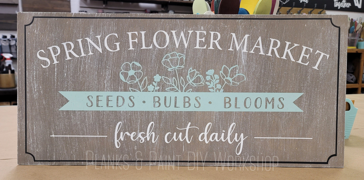 Spring Flower Market