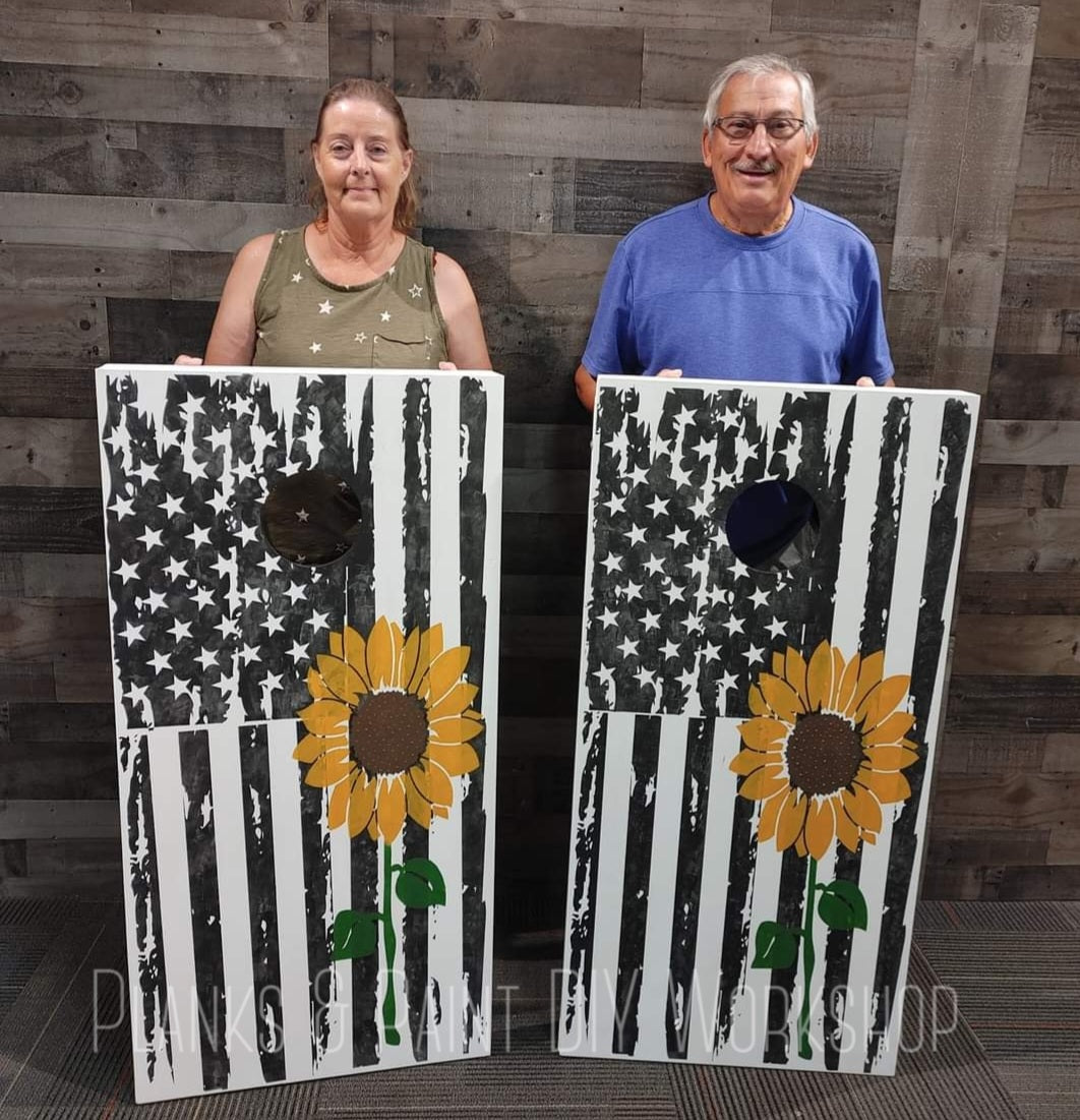 Create Your Own Cornhole Set July 28th @ 12pm-4PM - Cornhole Boards