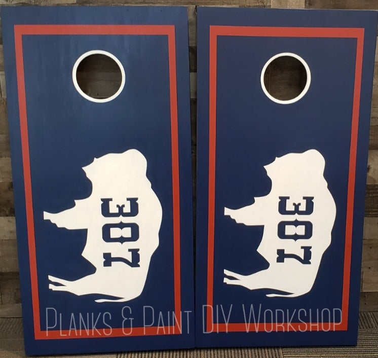 Create Your Own Cornhole Set July 28th @ 12pm-4PM - Cornhole Boards