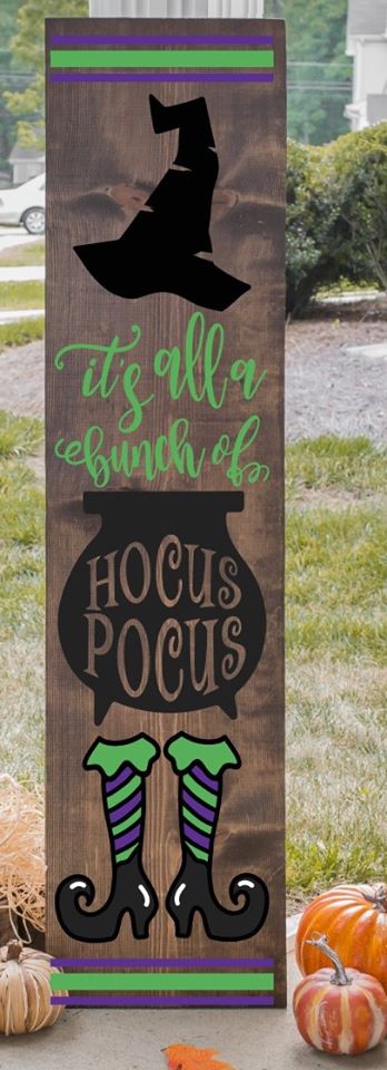 Hocus Pocus Porch Leaner - NOCO