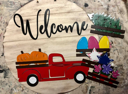 Interchangeable Truck Welcome Door Hanger - NOCO