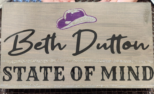 Yellowstone Beth Dutton State Of Mind- NoCo