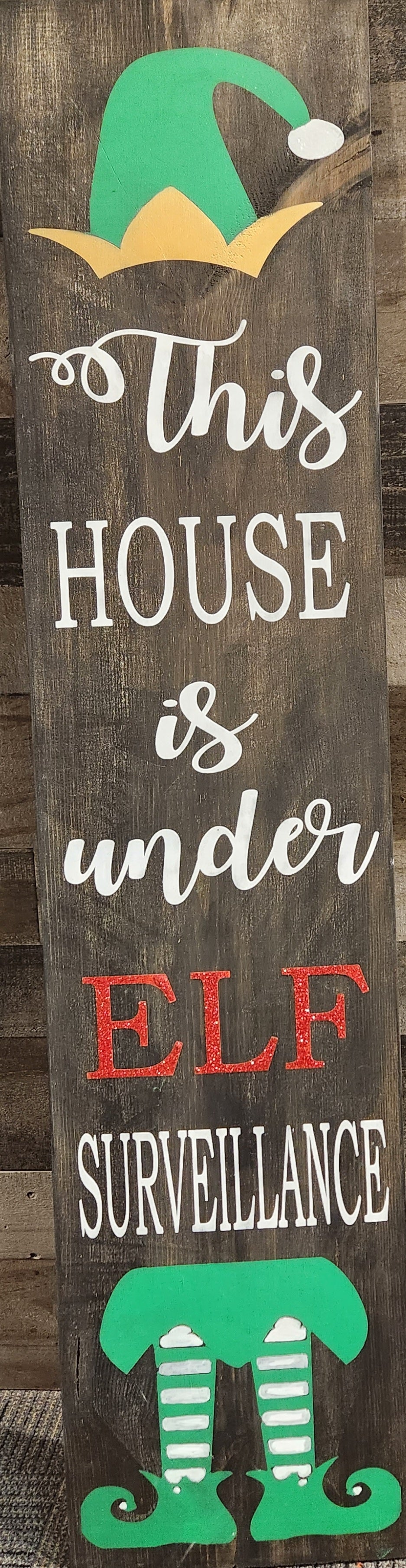 Elf Surveillance Porch Leaner - NOCO