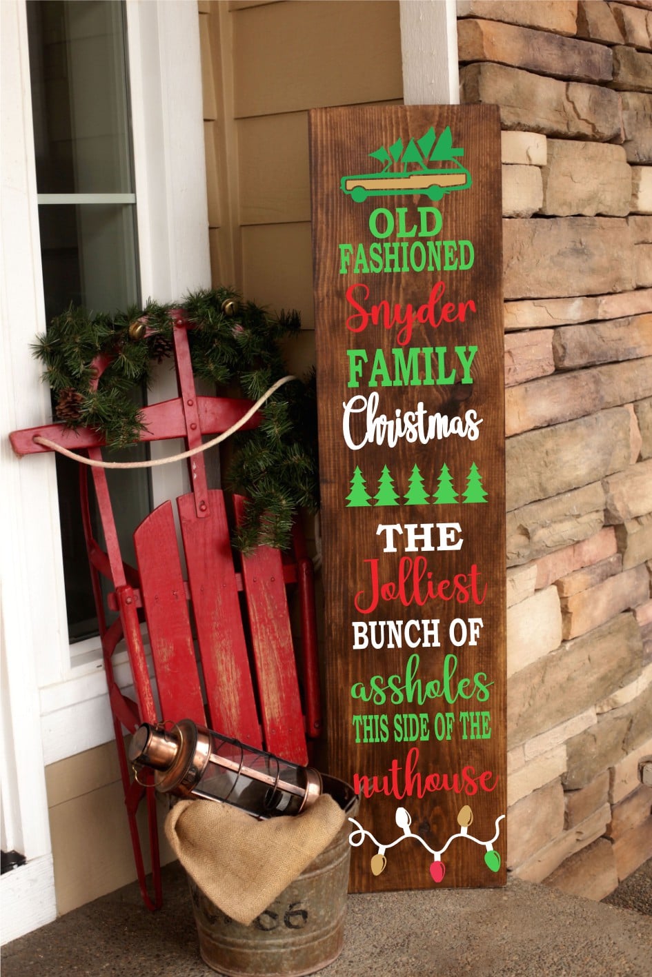 Griswald Christmas Porch Leaner - NOCO