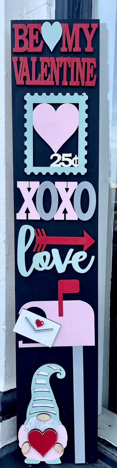 Be My Valentine 3D Porch Leaner