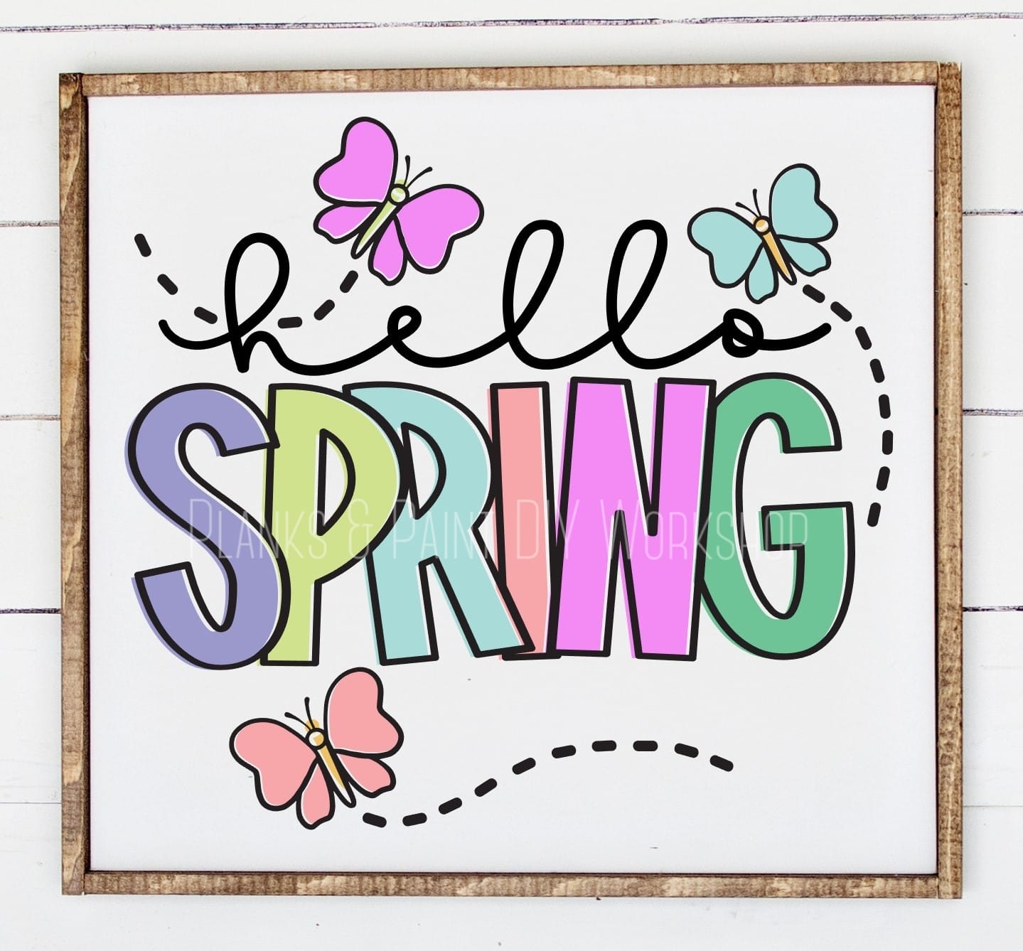 Hello Spring Butterfly