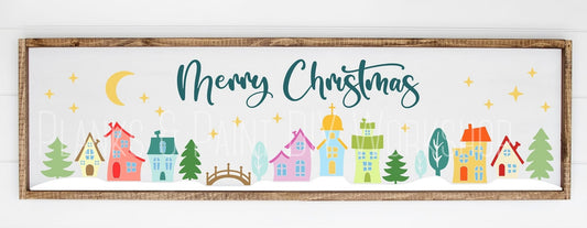 Merry Christmas Village