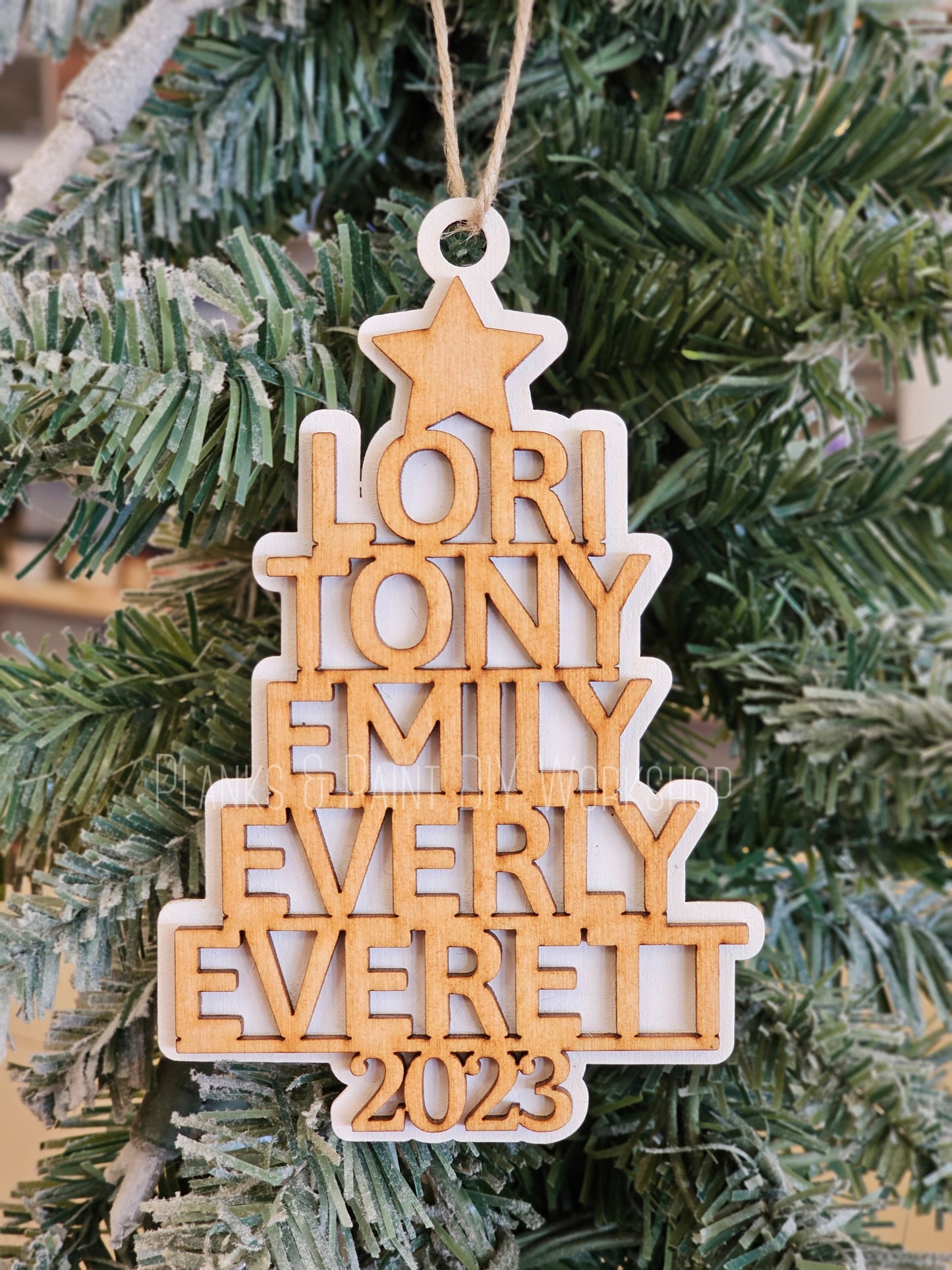Tree of Names Ornament