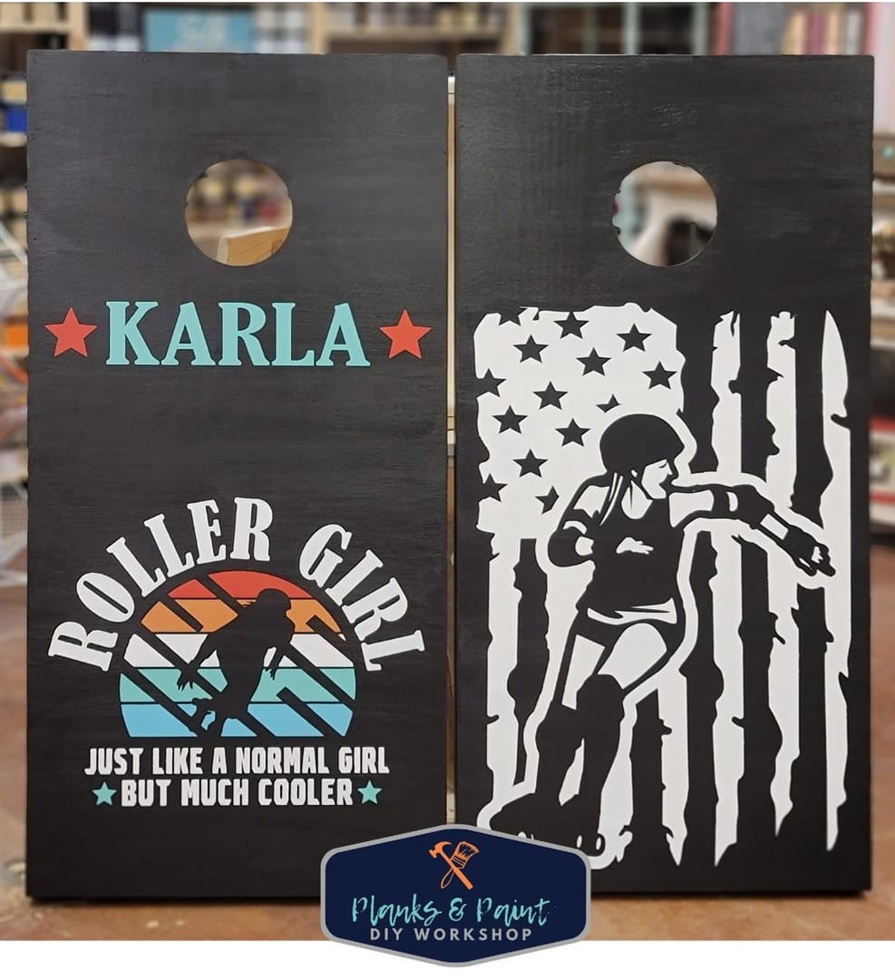 Create Your Own Cornhole Set July 28th @ 12pm-4PM - Cornhole Boards