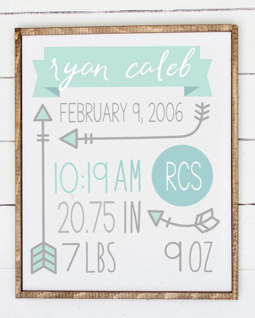 Birth Stats Arrows - NOCO