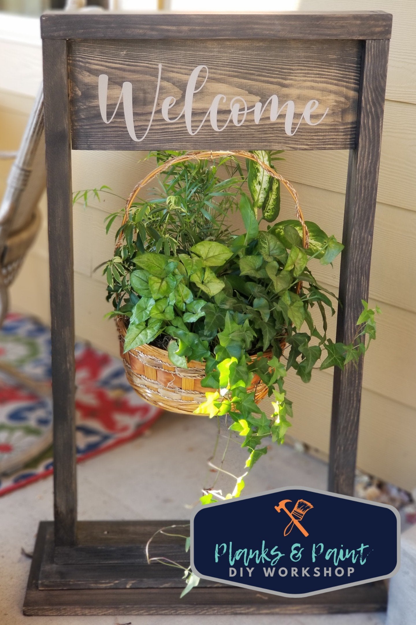 diy plant hanging stand Hanging Plant Stand