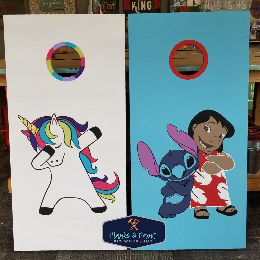 Create Your Own Cornhole Set July 28th @ 12pm-4PM - Cornhole Boards