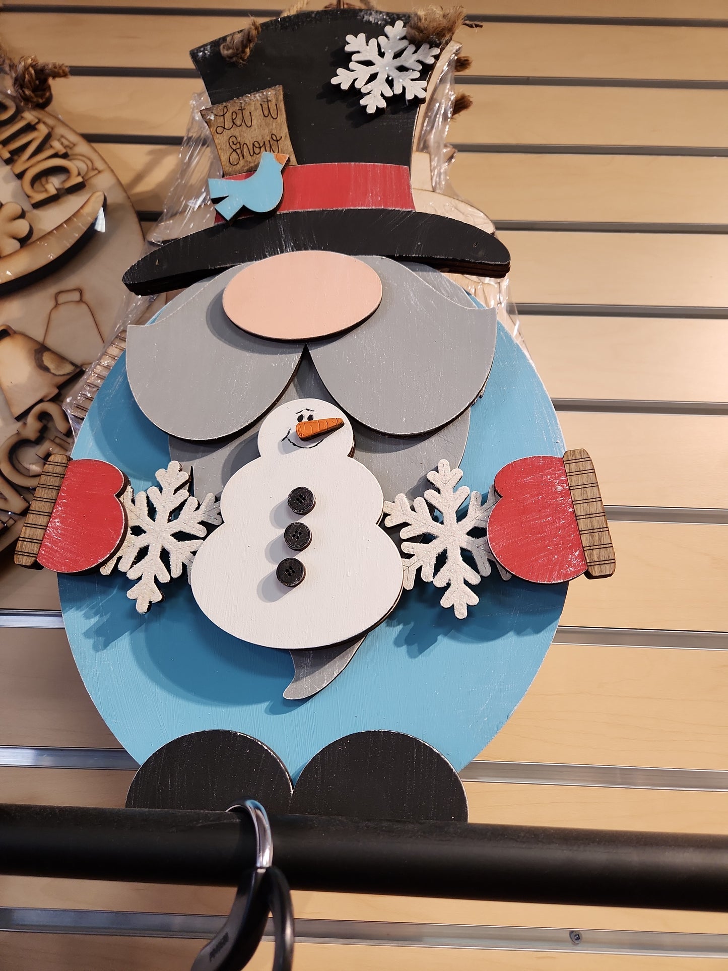 Winter Gnome 3D Door Hanger