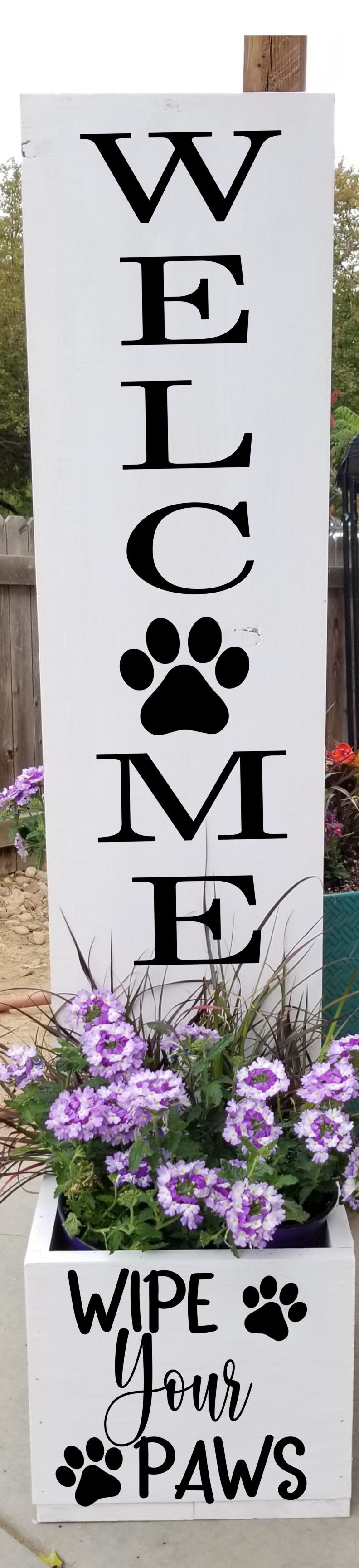 Wipe Yours Paws Porch Planter - NOCO