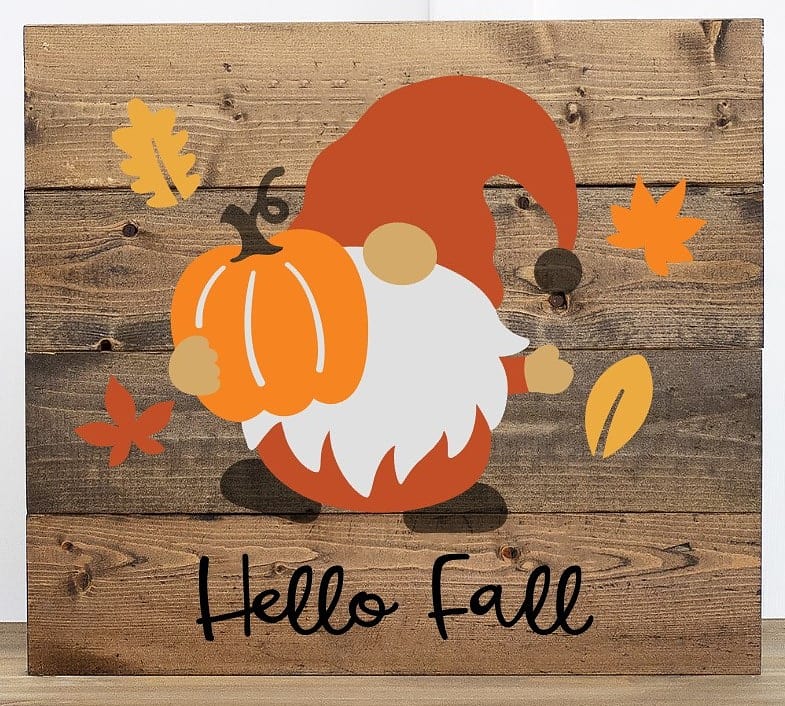 Hello Fall Gnome - NoCo