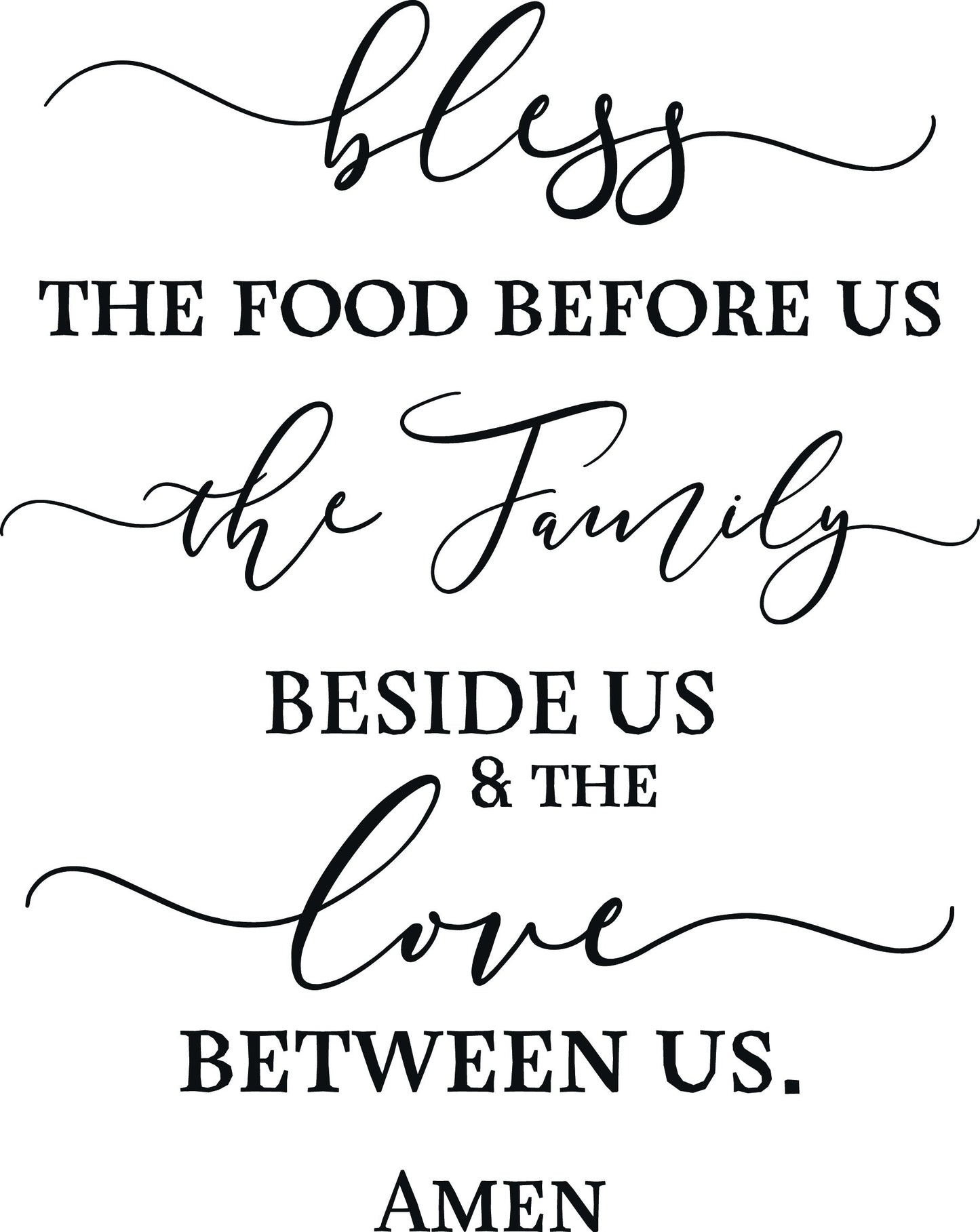 Bless The Food Before Us - NOCO