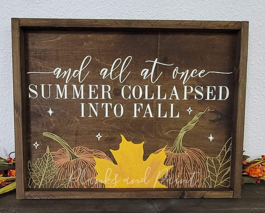 Summer Into Fall