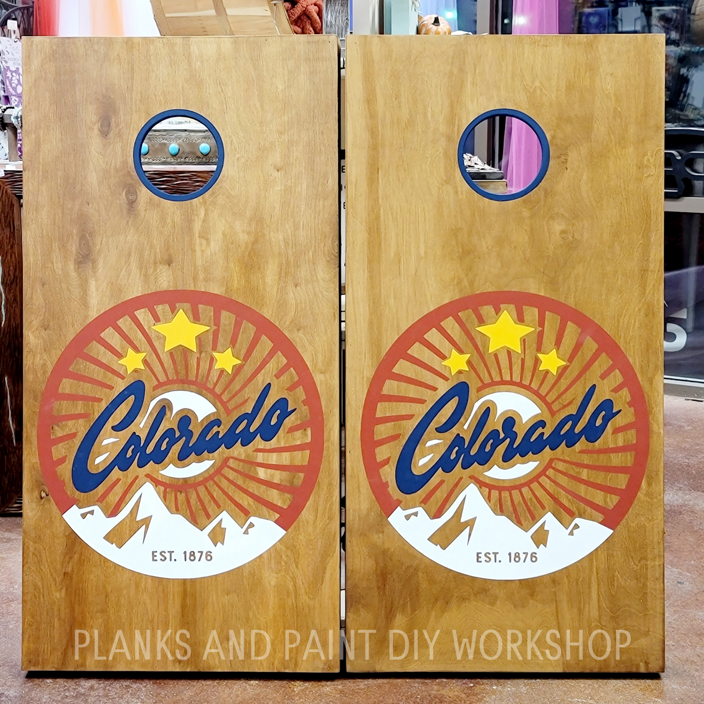 Create Your Own Cornhole Set July 28th @ 12pm-4PM - Cornhole Boards