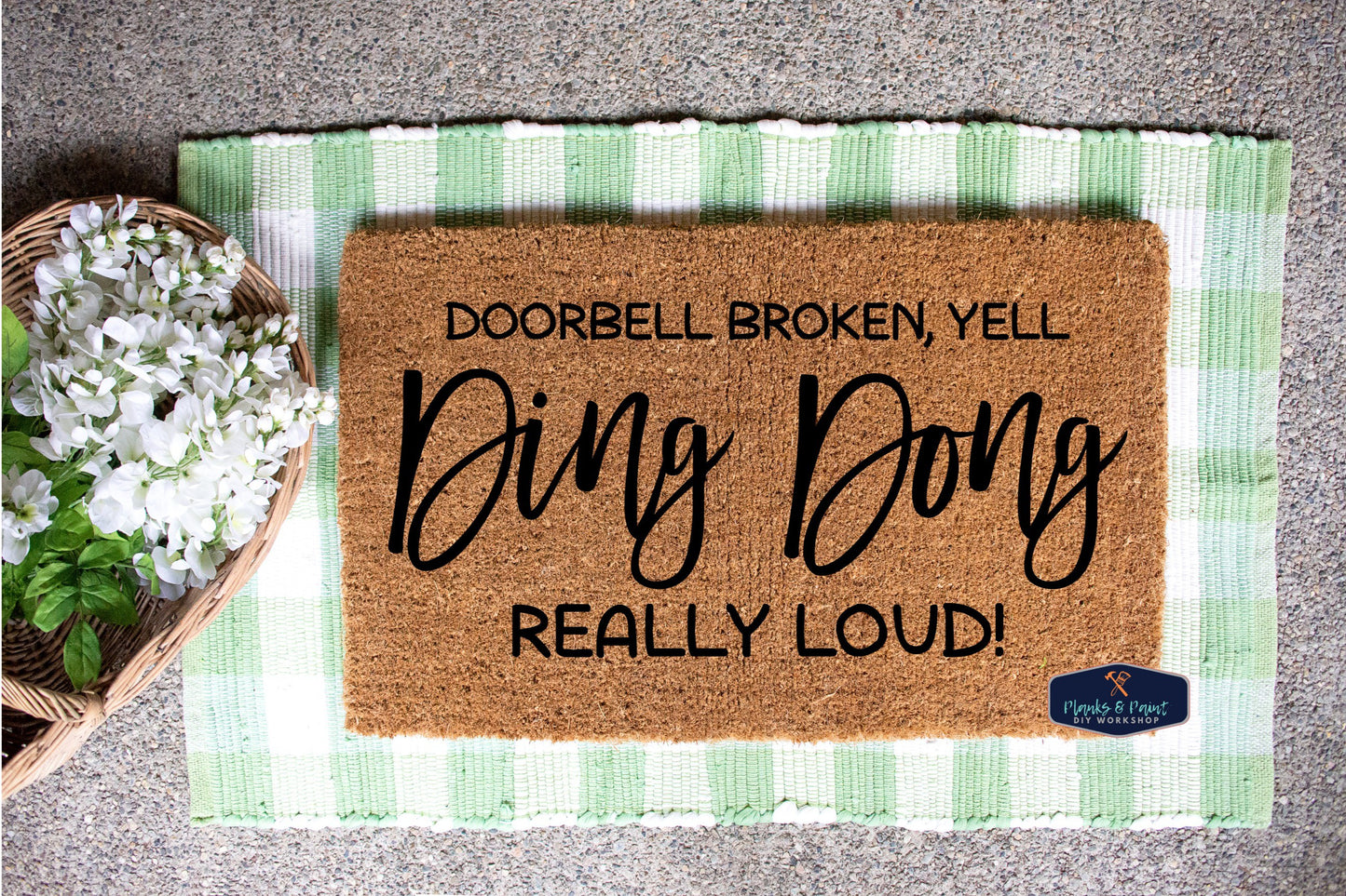 Ding Dong Door Mat - NOCO