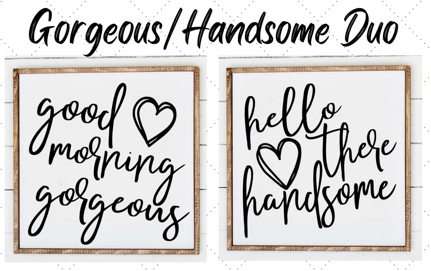 Gorgeous/Handsome Duo - NoCo