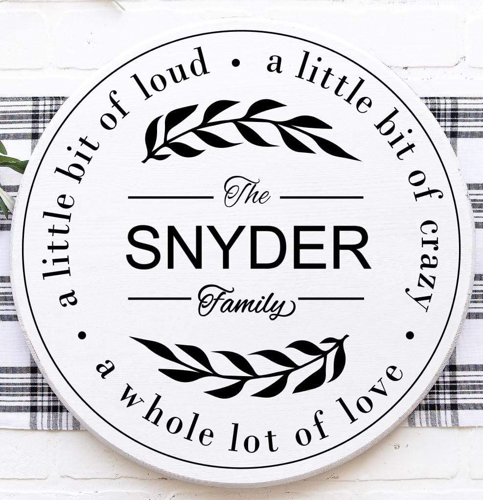 Crazy, Loud, Love family Round