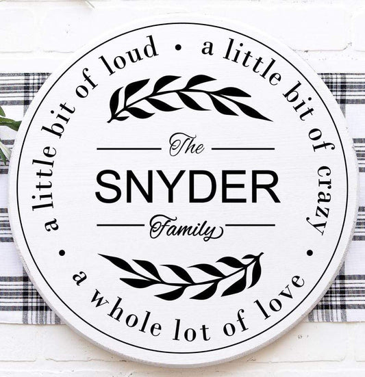 Crazy, Loud, Love family Round