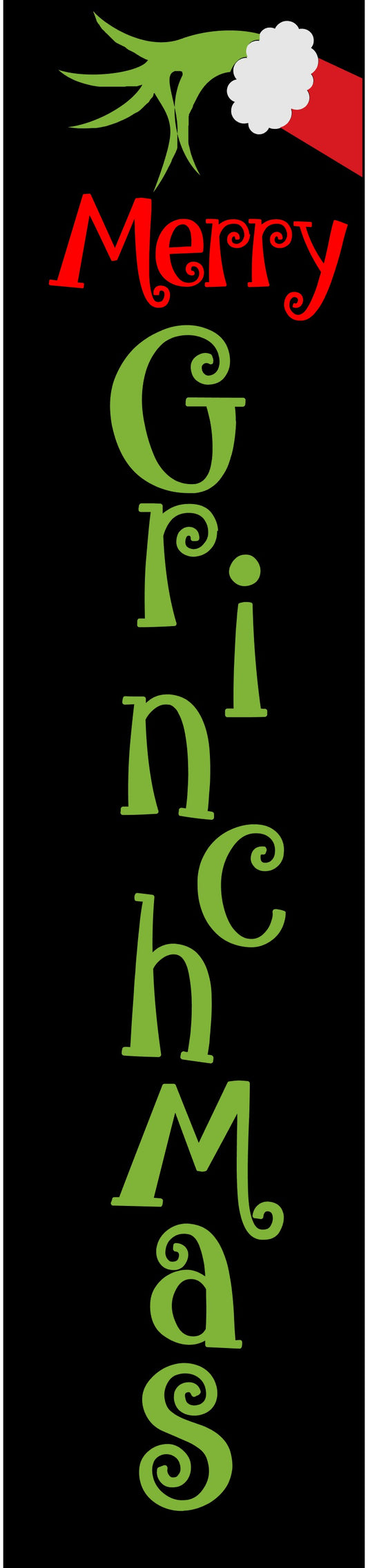 Merry Grinchmas Porch Leaner
