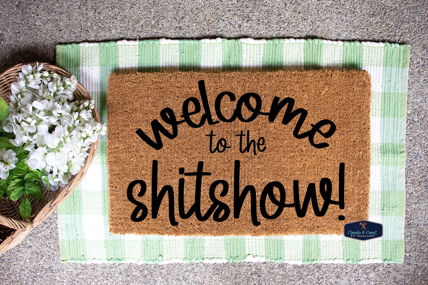 Welcome to the Shitshow Door Mat - NOCO