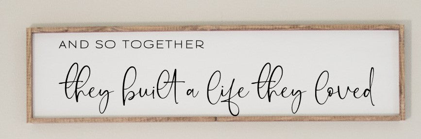 And so together they Built a Life - NoCo