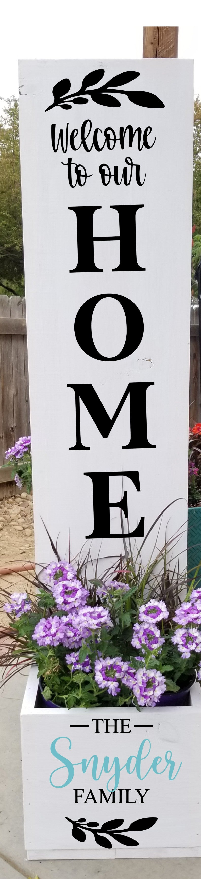 Welcome to our Home Porch Planter - NOCO