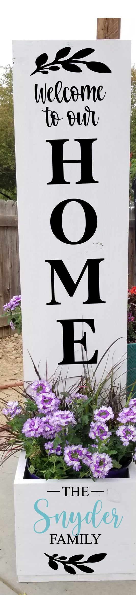 Welcome to our Home Porch Planter - NOCO