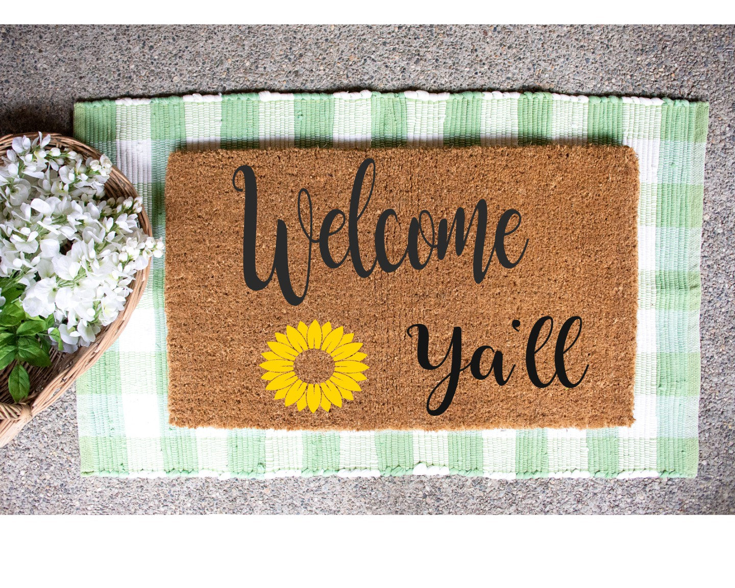 Welcome Y'all Door Mat - NOCO