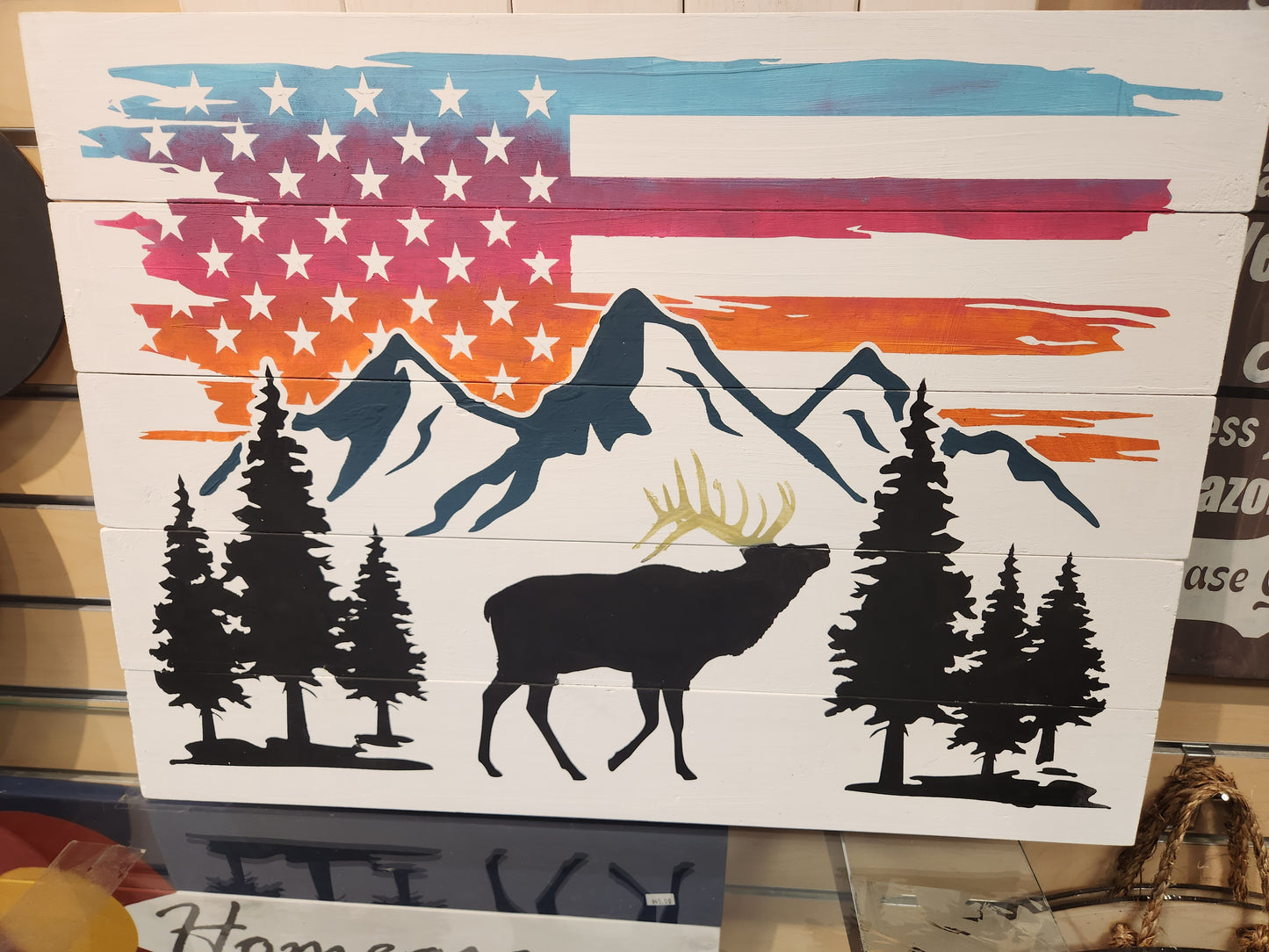 Patriotic Elk